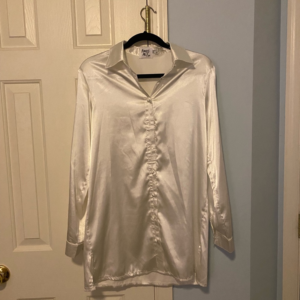 NWOT princess Polly satin dress